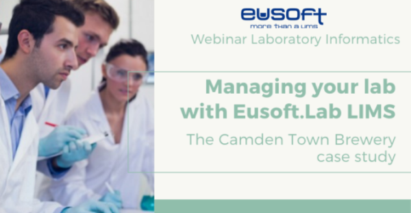 LIMS Webinar: Managing your lab with Eusoft.Lab LIMS, 30 March 2020