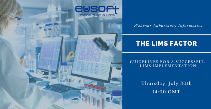 Free Webinar: The LIMS Factor, 30 July 2020